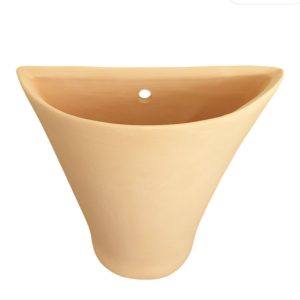 Terracotta Wall Planter - Ceramic (Plain Theme)
